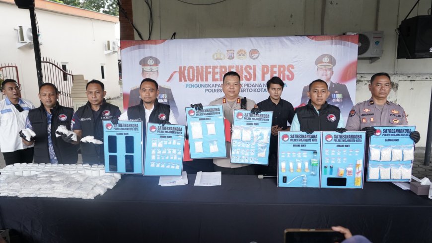Polisi Amankan Barang Bukti Narkoba dari Kasus Besar